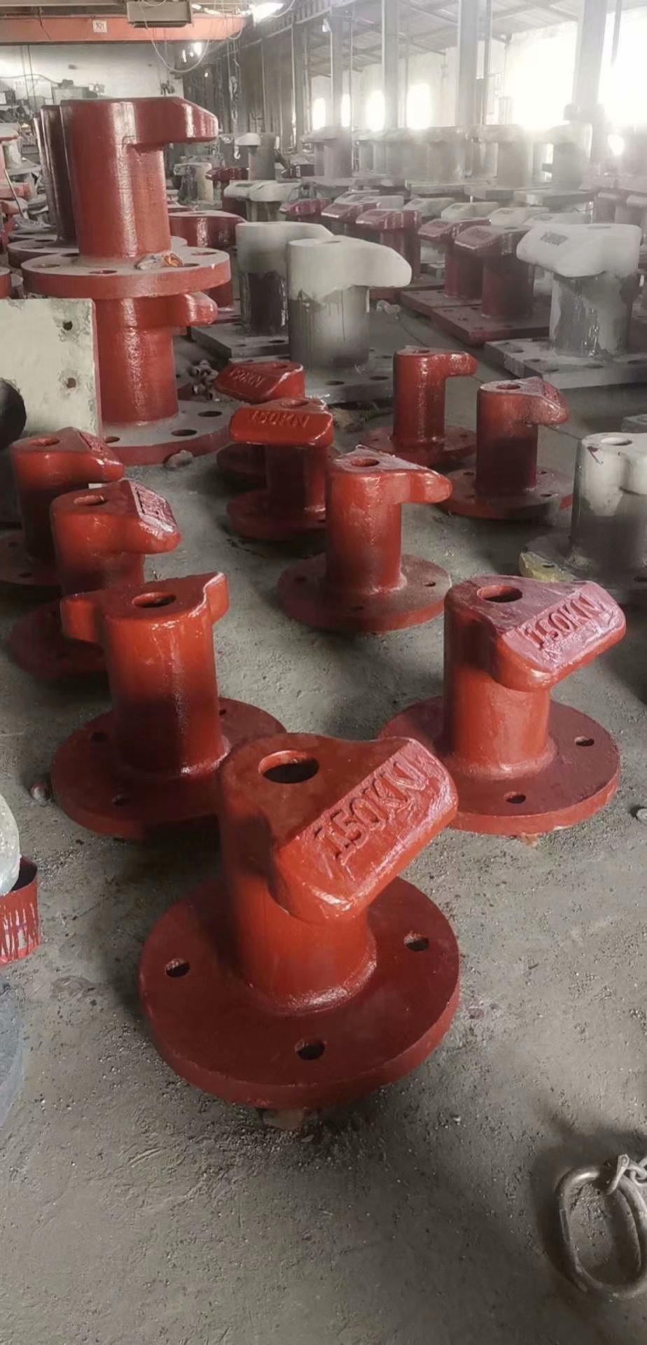 50KN 單頭鑄鐵系船柱